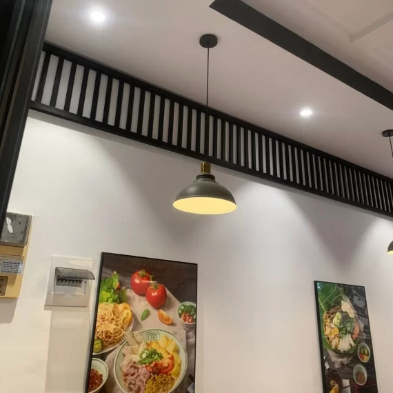 Đèn thả cafe TCF02DEN 3