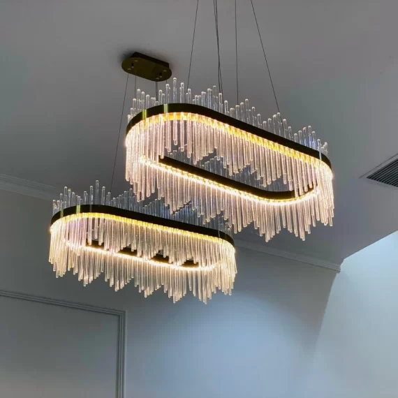 Đèn thả pha lê TPL01N800 1