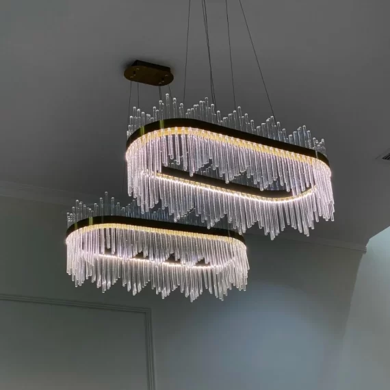 Đèn thả pha lê TPL01N800 2