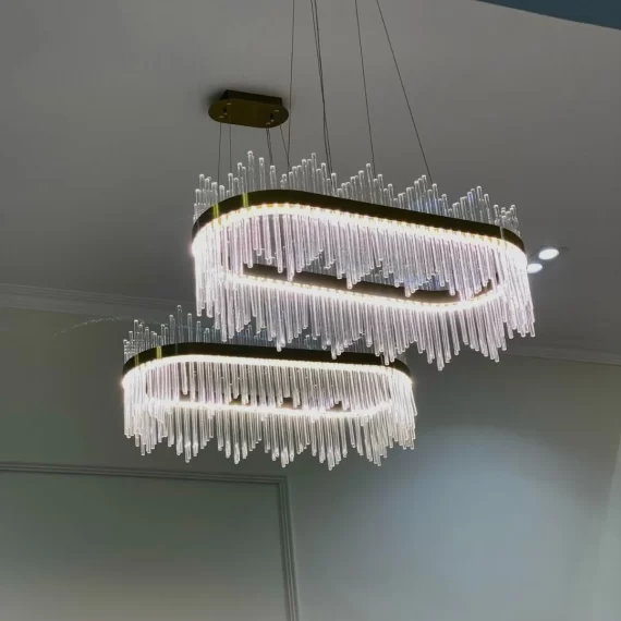 Đèn thả pha lê TPL01N800 3