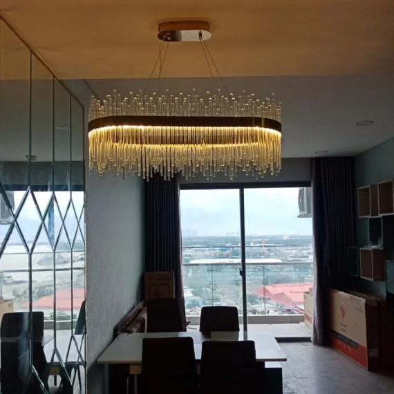 Đèn thả pha lê TPL01N800 4