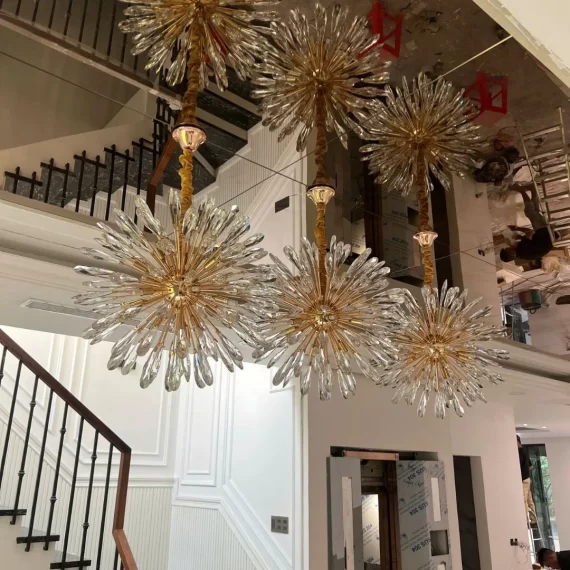 Đèn thả pha lê TPL104 2