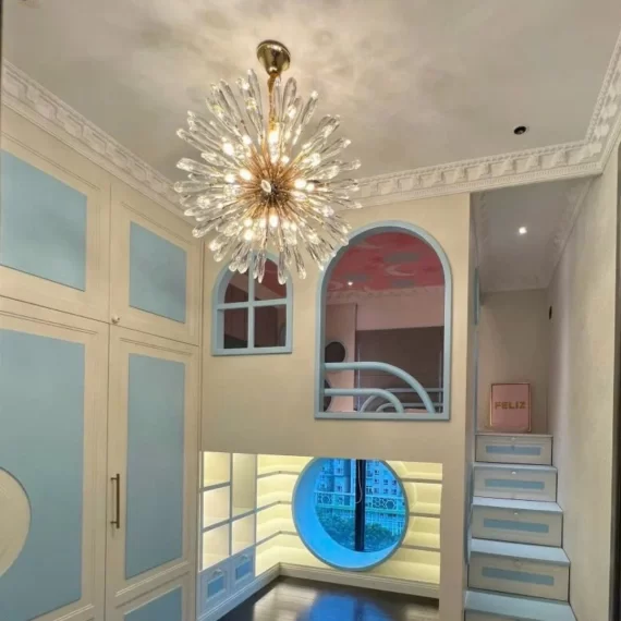 Đèn thả pha lê TPL104 3