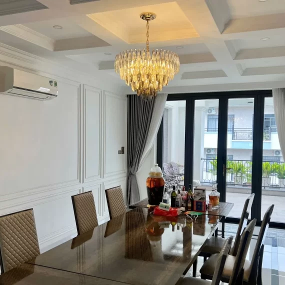 Đèn thả pha lê TPL8163T800 1