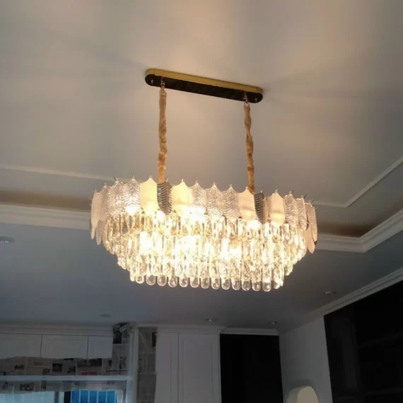 Đèn thả pha lê TPL8032N800 1