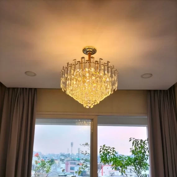 Đèn thả pha lê TPL8188T600 1