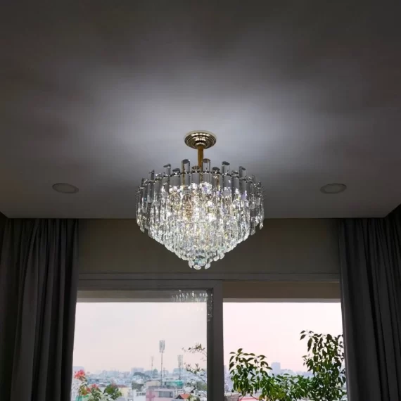 Đèn thả pha lê TPL8188T600 2