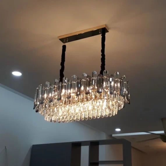 Đèn thả pha lê TPL88207N800 1