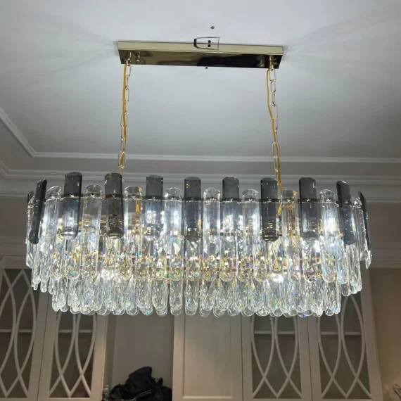 Đèn thả pha lê TPL88207N800 2