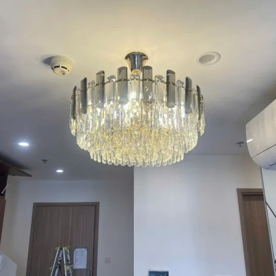 Đèn thả pha lê TPL88207T600 1