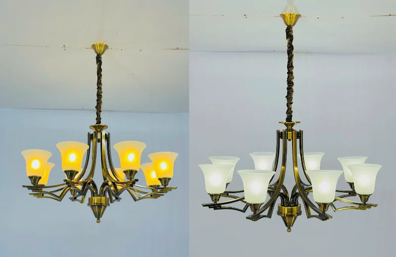 Ảnh thật Đèn Chùm DC9209T8