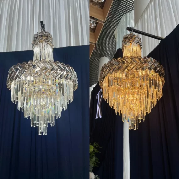 Đèn thả pha lê TPL88450T600 1