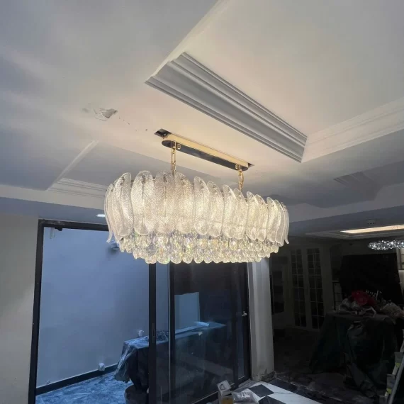 Đèn thả pha lê TPL368N900 1