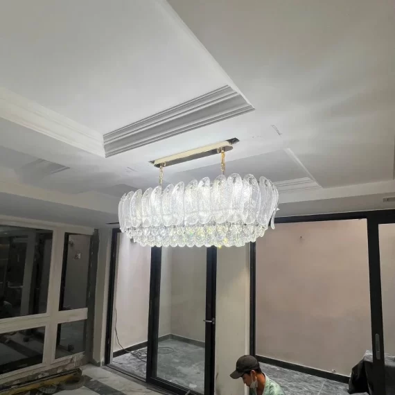 Đèn thả pha lê TPL368N900 2