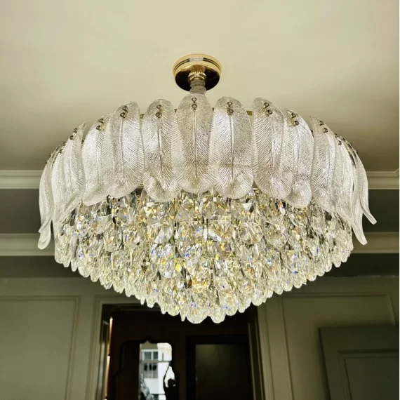 Đèn thả pha lê TPL368T800 1