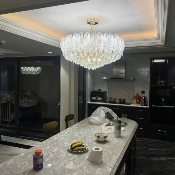 Đèn thả pha lê TPL368T800 4