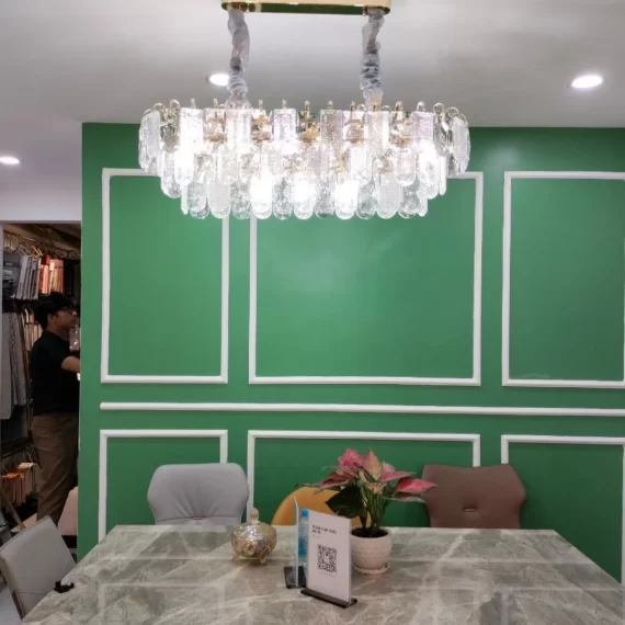 Đèn thả pha lê TPL6291N970 2