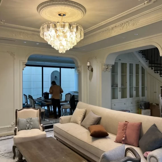 Đèn thả pha lê TPL6291T800 1