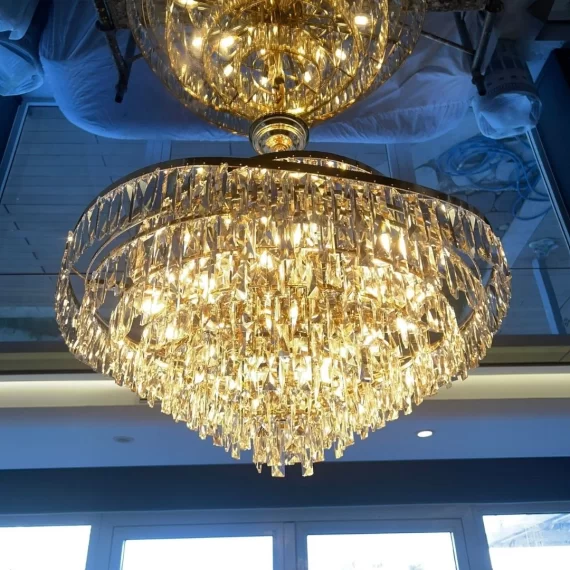 Đèn thả pha lê TPL691T800 1