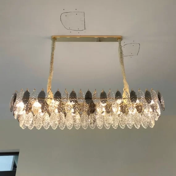 Đèn thả pha lê TPL8021N900 2