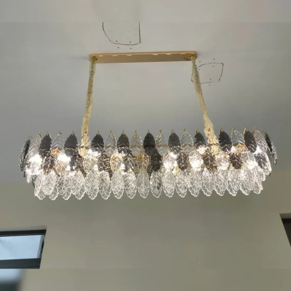 Đèn thả pha lê TPL8021N900 4