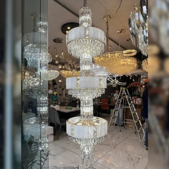 Đèn thả pha lê TPL817D1800 1