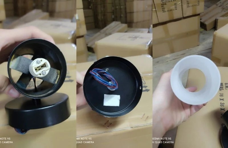 Ảnh cận phụ kiện của Đèn Tường Thiết Kế VK106