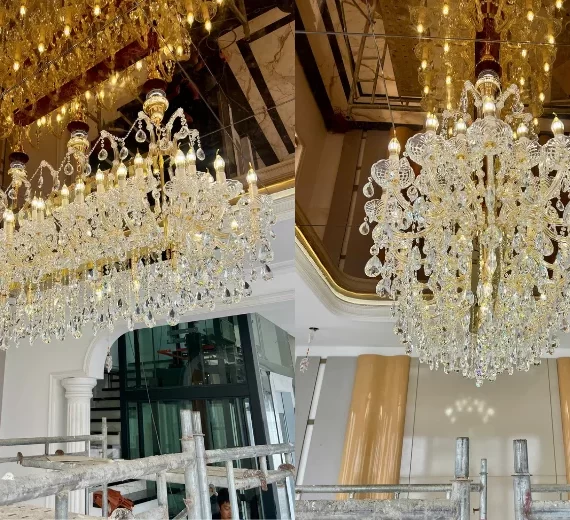 Ảnh cận Đèn Chùm Pha Lê DC5263N44