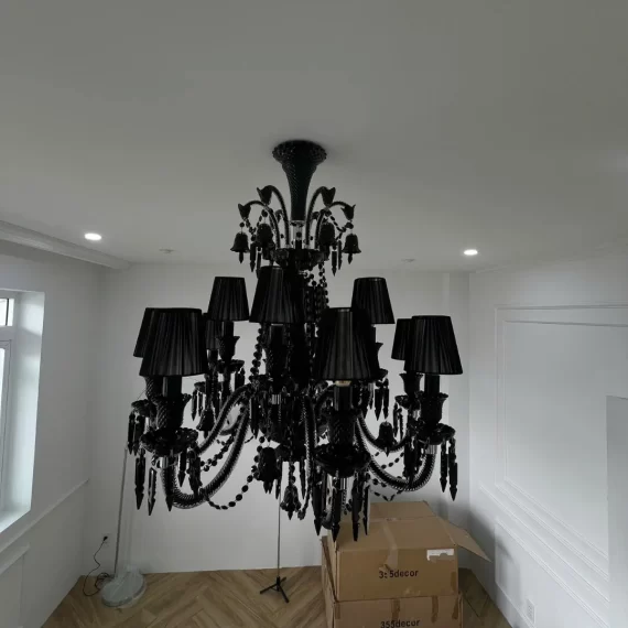 Đèn Chùm Pha Lê DC9809 ĐEN 11