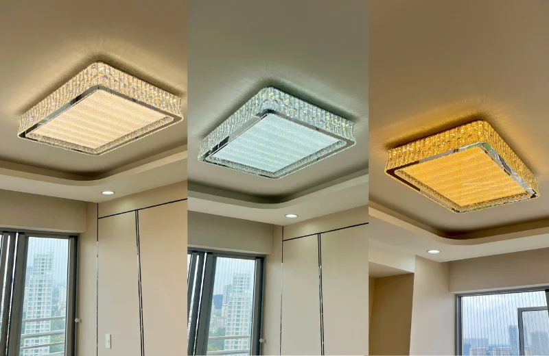 Ảnh cận Đèn Ốp Trần Pha Lê OTPL3512CN
