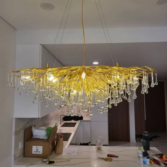 Đèn thả pha lê TPL05N1000 1