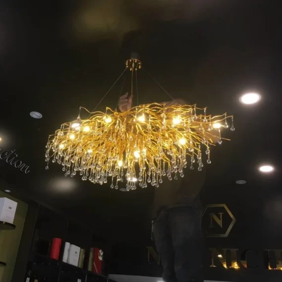 Đèn thả pha lê TPL05N1000 2