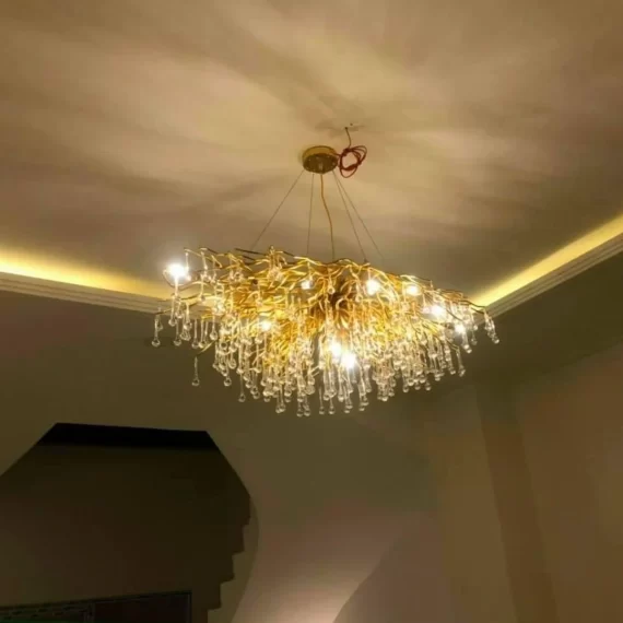 Đèn thả pha lê TPL05T800 1