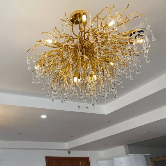 Đèn thả pha lê TPL05T800 2