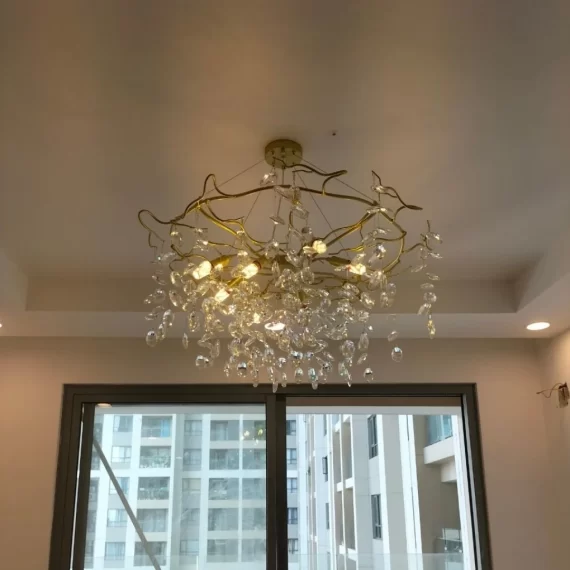 Đèn thả pha lê TPL07T800 3