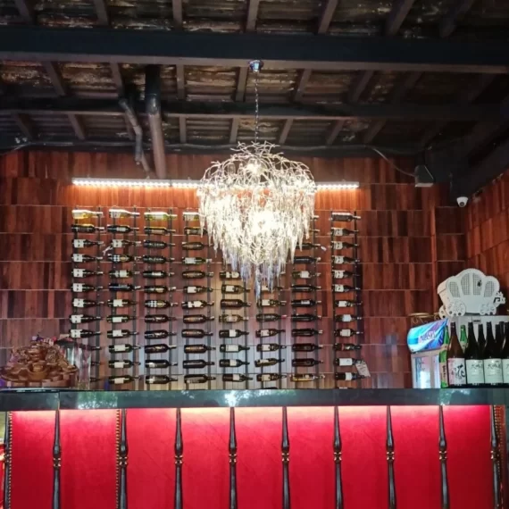 Đèn thả pha lê TPL908T800 1