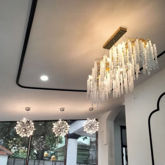 Đèn thả pha lê TPL912N1200 1