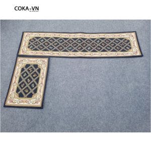 thảm bếp hoa văn kẻ ô