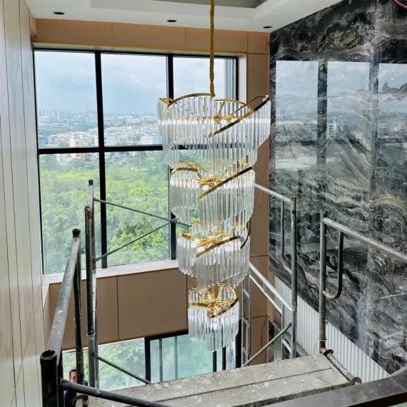 Đèn thả pha lê TPL17 2