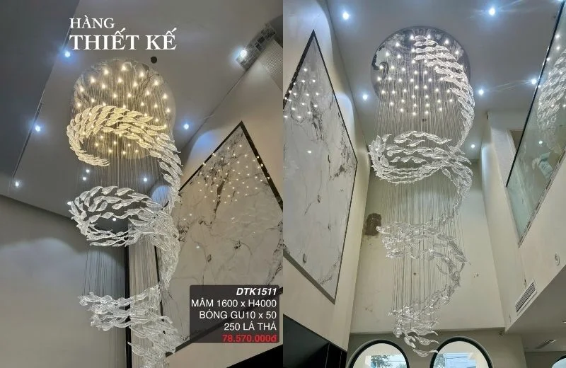 Thông số đèn thiết kế DTK1511