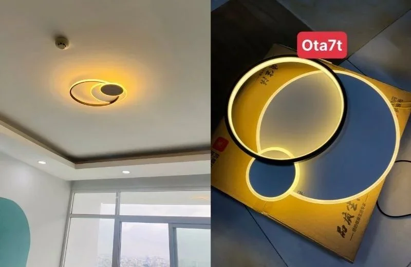 Đèn Ốp trần Mica OTA7 2