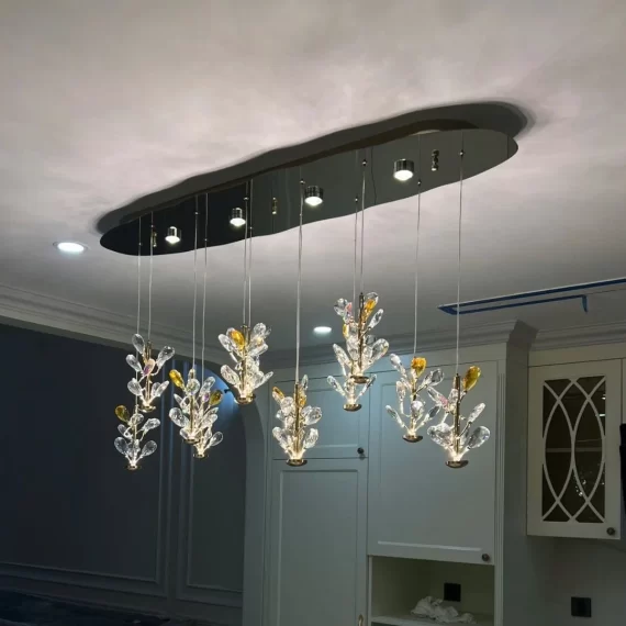 Đèn thả pha lê TPL039N12 1