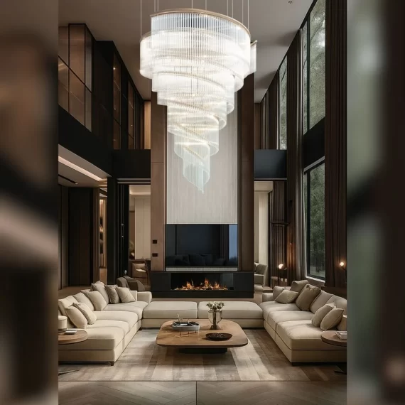 Đèn thả pha lê TPL9665 1