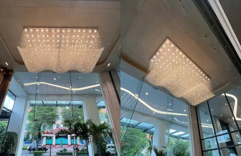 Hình ảnh thực tế đèn thiết kế DTK1011 1