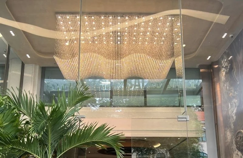 Hình ảnh thực tế đèn thiết kế DTK1011 2