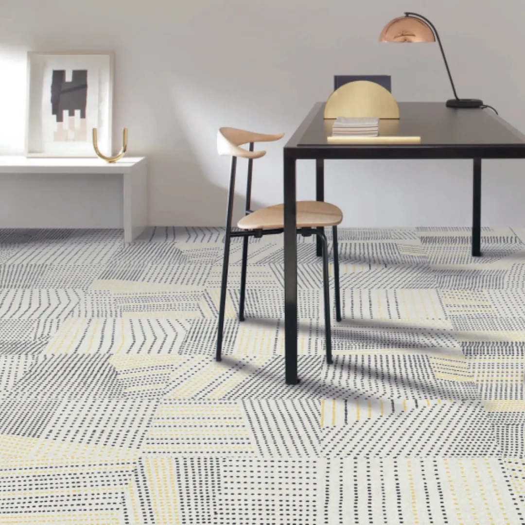 Thảm Tấm Văn Phòng TTHD1V-B Dễ Phối Màu