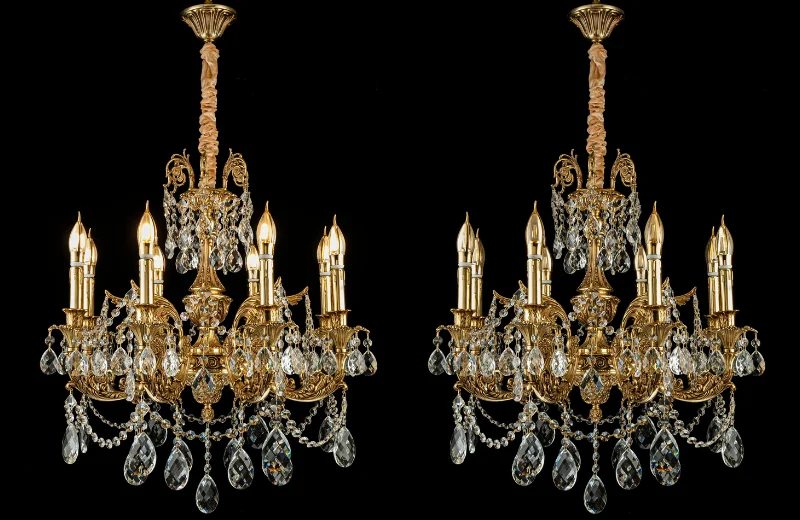 Ảnh thật Đèn Chùm DCD2301T8