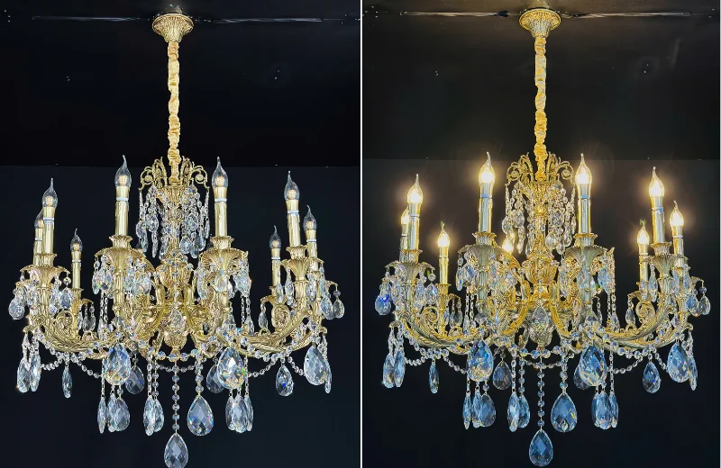 Ảnh thật Đèn Chùm DCD2301T10