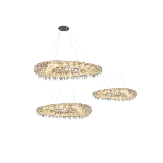 Đèn thả pha lê TPL23