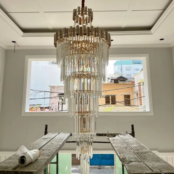 Đèn thả pha lê TPL88230D1800 3